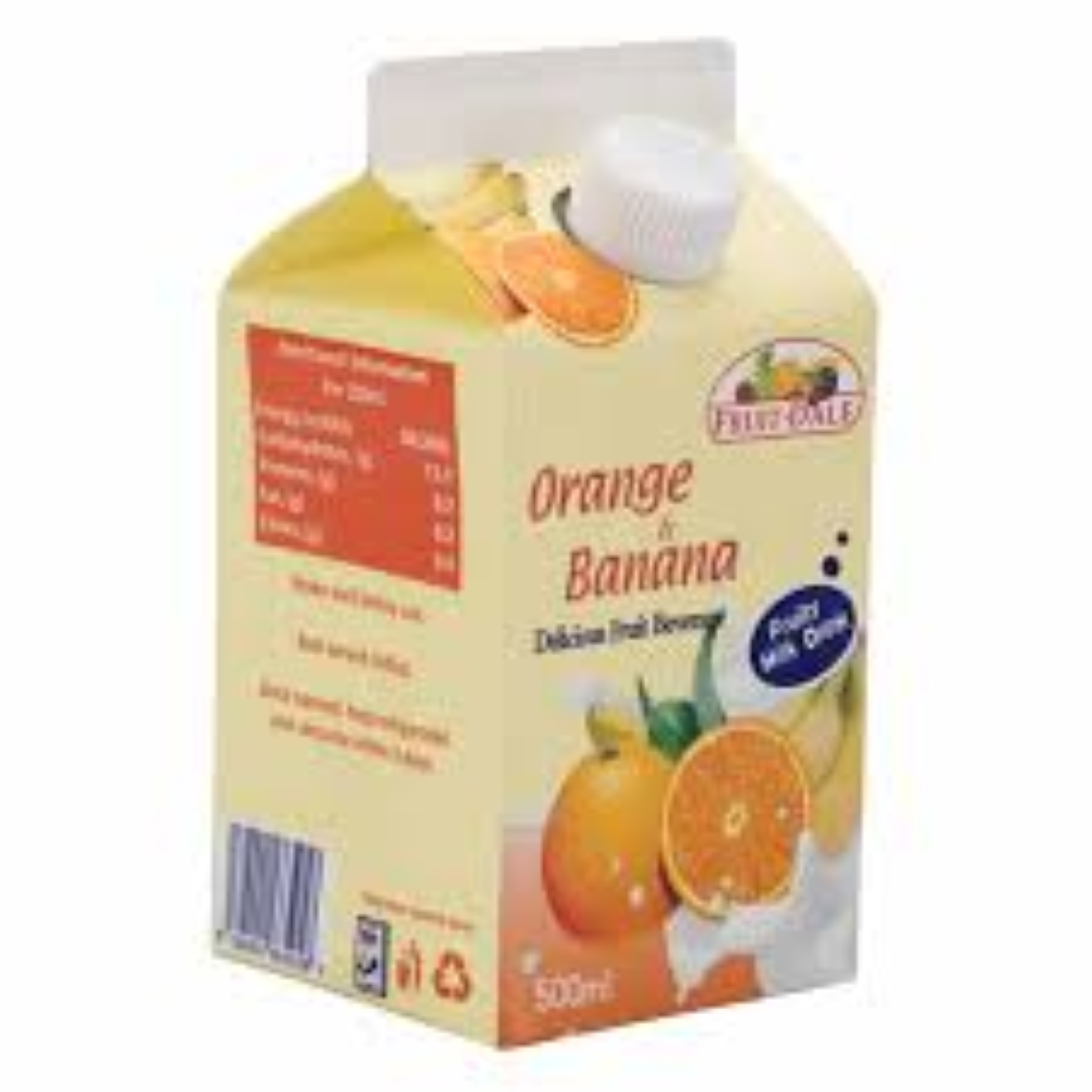 FRUIT DALE ORANGE & BANANA 500ML